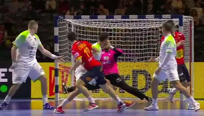 Handball: Slovenia Lose to Spain in Euro Semi-Finals (Video)