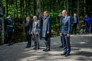 Kočevski Rog Ceremony Held to Mark Post-WWII Reprisal Killings
