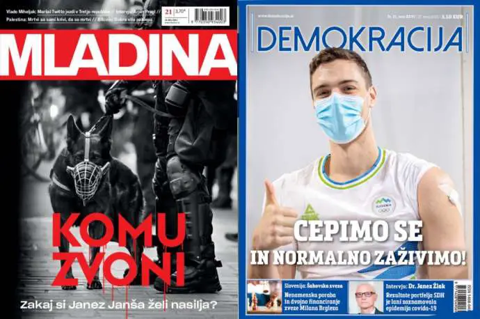 What Mladina &amp; Demokracija Are Saying This Week: Protests  vs Terrorism