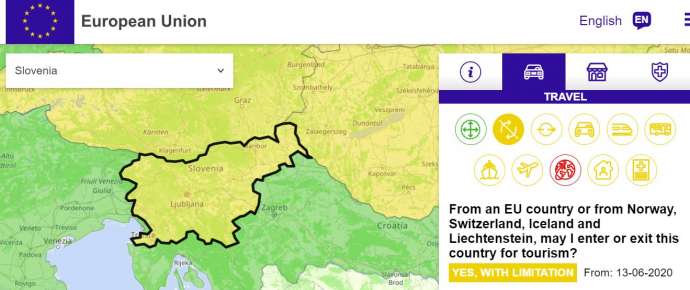 Where Can You Travel in Europe? Check Slovenia’s Corona Restrictions &amp; Those of Other EU Members