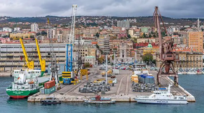 Slovenian Firm Wins Contract for Rijeka Port Terminal, Croatian Rival Appeals