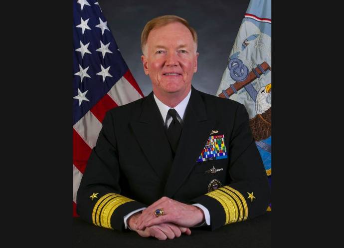 US Admiral James G. Foggo III