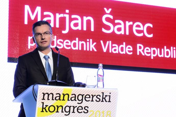Prime Minister Marjan Šarec at the Conference