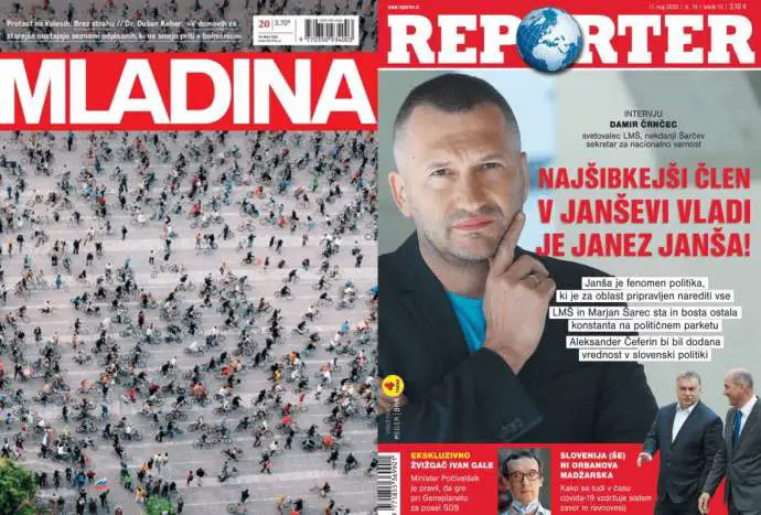 What Mladina &amp; Reporter Are Saying This Week: Janša Shocks Partners vs Media Bias