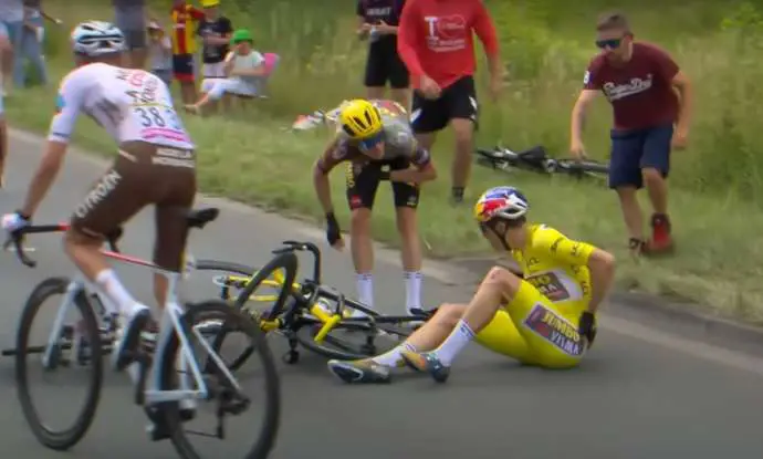 Tour de France: Injuries Force Roglič Out of Race
